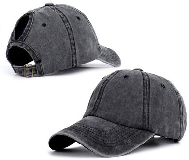 Trend Cap Outdoor Sport Baseball Cap Lente/Zomer Verstelbare Mannen En Vrouwen hip-Hop Hoeden zwart