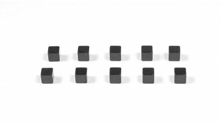 Trendform memobord magneten kubus zwart