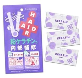 Trendholic Hairaid Mixing Powder Keratin - 2g x 3