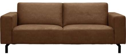 Trendhopper 3-zitsbank Visby Bull Caramel - - Breedte: 212.00 cm