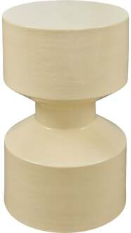 Trendhopper Bijzettafel Hidde Geel - - Breedte: 30.00 cm