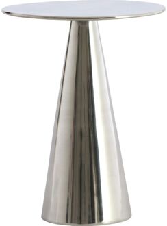 Trendhopper Bijzettafel Leova Nikkel 35X45 Cm - - Breedte: 35.00 cm
