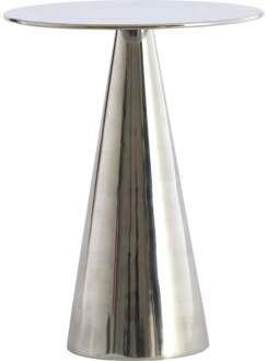 Trendhopper Bijzettafel Leova Nikkel 39X51 Cm - - Breedte: 39.00 cm