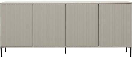 Trendhopper Dressoir Gravure New Grenen Dust - - Breedte: 200.00 cm