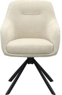 Trendhopper Eetkamerstoel Avio Sand - - Breedte: 59.00 cm