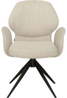 Trendhopper Eetkamerstoel Bione met arm Rhodos Natural - - Breedte: 61.00 cm