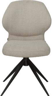 Trendhopper Eetkamerstoel Bione Rhodos Clay - - Breedte: 51.00 cm