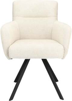 Trendhopper Eetkamerstoel Kaira Natural vast - - Breedte: 60.00 cm