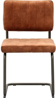 Trendhopper Eetkamerstoel Quilly Copper Goud - - Breedte: 50.00 cm