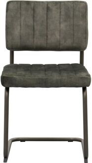 Trendhopper Eetkamerstoel Quilly Hunter Groen - - Breedte: 50.00 cm