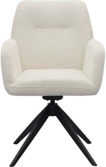 Trendhopper Eetkamerstoel Rodi Beige - - Breedte: 57.50 cm