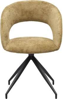 Trendhopper Eetkamerstoel Yuna Movie Curry - - Breedte: 58.00 cm