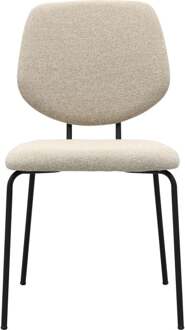 Trendhopper Eetkamerstoel Zelo Beige - - Breedte: 49.50 cm