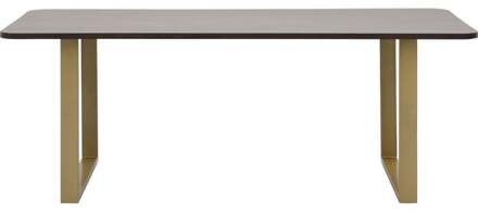 Trendhopper Eettafel Como Bruin - - Breedte: 90.00 cm