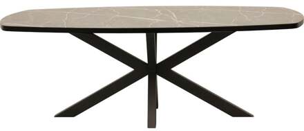 Trendhopper Eettafel Cosio vast - - Breedte: