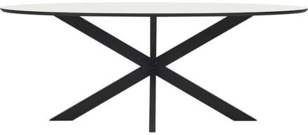 Trendhopper Eettafel Hano Ovaal - - Breedte: