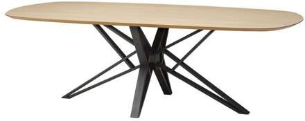 Trendhopper Eettafel Luna Deens Ovaal Multi - - Breedte: