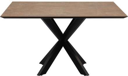 Trendhopper Eettafel Luna Vierkant Multi - - Breedte: