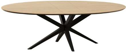 Trendhopper Eettafel Wexford Ovaal uitschuifbaar - - Breedte: