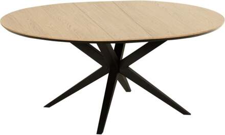 Trendhopper Eettafel Wexford Rond uitschuifbaar - - Breedte: