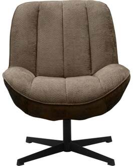 Trendhopper Fauteuil Zala Taupe - - Breedte: 70.00 cm