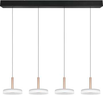 Trendhopper Hanglamp Celia 4 lichts - - Breedte: 115.00 cm