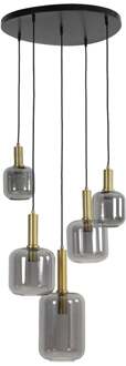 Trendhopper Hanglamp Lekar - 66x66x80 - Brons