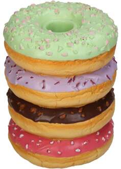 Trendhopper Kandelaar Donut 12cm hoog Multi - - Breedte: 9.00 cm