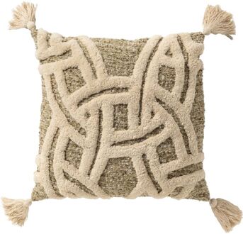 Trendhopper Kussenhoes Riley 45x45 cm Sponge GRS - - Breedte: 45.00 cm