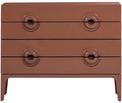 Trendhopper Ladekast Merge 4 lades Oudroze - - Breedte: 110.00 cm