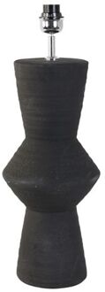 Trendhopper Lampvoet Ø22,5x61 cm AYLA keramiek zwart Oranje