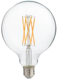 Trendhopper LED E27 4W Globe 20,5 cm Lang Filament Lichtbron Transparant