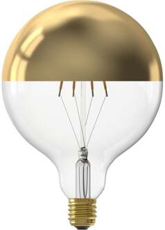Trendhopper | LED filament | Grote fitting E27 | Globelamp | 125mm | 4W Goud