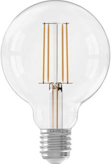 Trendhopper LED-globelamp GLB95 - transparant - E27 - Leen Bakker Wit