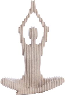 Trendhopper Ornament Zenna Taupe 28X17X41,5 Cm - - Breedte: 28.00 cm