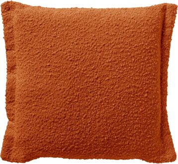 Trendhopper OTIS - Kussenhoes 45x45 cm - effen kleur - unieke stof - Oranje