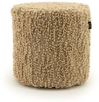 Trendhopper Poef Visa beige small - - Breedte: 40.00 cm