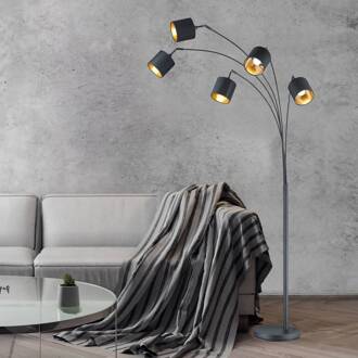 Trendhopper Reality Tommy Vloerlamp Zwart