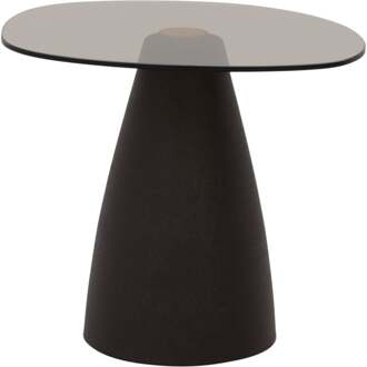 Trendhopper Salontafel Mara 50 cm Bruin - - Breedte: 50.00 cm