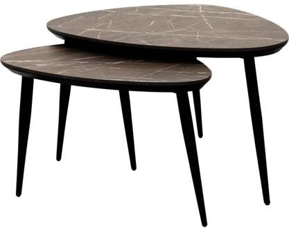 Trendhopper Salontafelset Demonte - - Breedte: