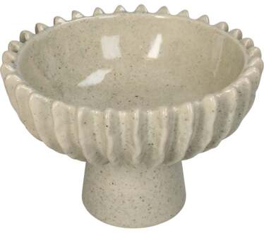 Trendhopper Schaal Zera Beige - - Breedte: 20.50 cm