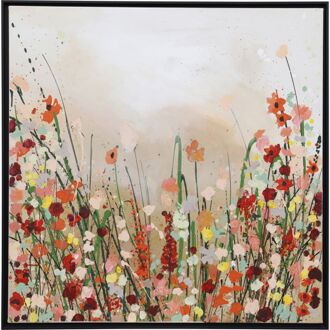 Trendhopper Schilderij Colour 90x90 cm - - Breedte: 90.00 cm