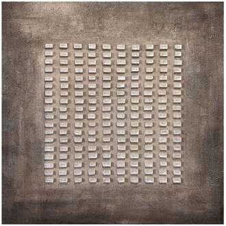 Trendhopper Schilderij Rhodos 100x100 cm - - Breedte: 100.00 cm