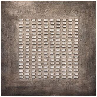 Trendhopper Schilderij Rhodos 120x120 cm - - Breedte: 120.00 cm