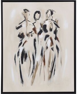 Trendhopper Schilderij Women 80x100 cm - - Breedte: 80.00 cm