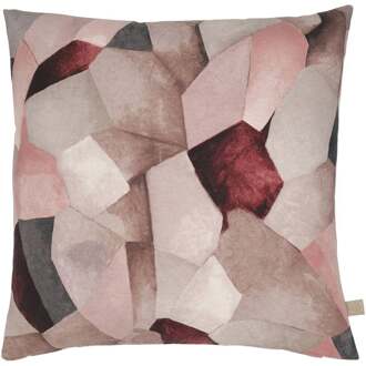 Trendhopper Sierkussen Bella 50x50 cm Roze - - Breedte: 50.00 cm