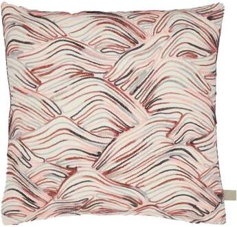 Trendhopper Sierkussen Elisa 45x45 cm Roze - - Breedte: 45.00 cm