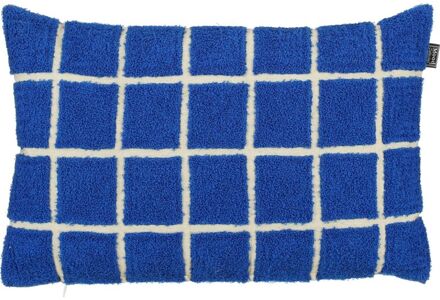 Trendhopper Sierkussen Mossy blauw - - Breedte: 45.00 cm