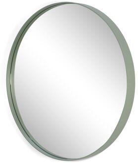 Trendhopper Spiegel Donnie rond 60 cm Dusty Green Groen - - Breedte: 60.00 cm