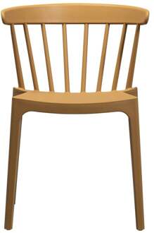 Trendhopper Spijlenstoel Bliss Karamel Melange Outdoor - - Breedte: 75.00 cm